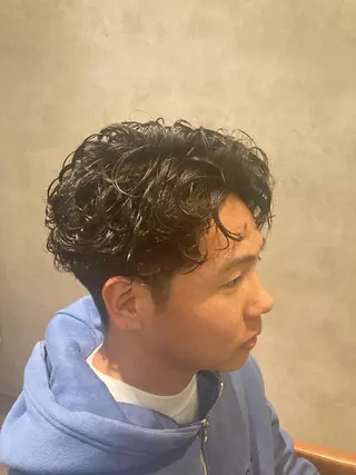 ショート パーマ ✨髪質改善✨ 河合一樹のヘアスタイル