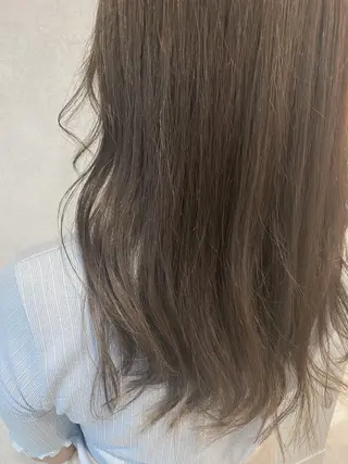 セミロング カラー 韓国hair ·͜· watanabeのヘアスタイル