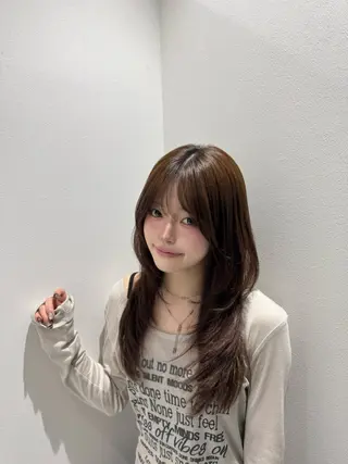 ロング ヘアアレンジ 透明感カラー♠️ TAKUMIのヘアスタイル