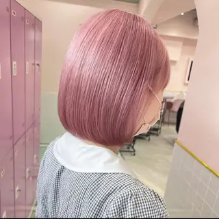 ショート モテ艶🪄ベージュ カラー🧸RUKAのヘアスタイル