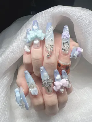 ネイル Lee Nails チップ長さだし専門店のネイルデザイン