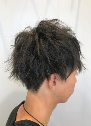 ショート メンズ 山下 亮輔のヘアスタイル