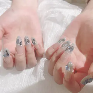 ネイル Unanina 林のネイルデザイン