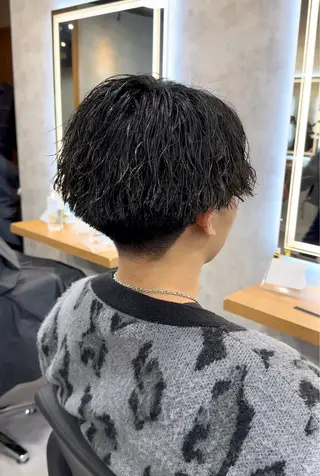 パーマ メンズ 札幌メンズ指名 No. 1/光👑のヘアスタイル