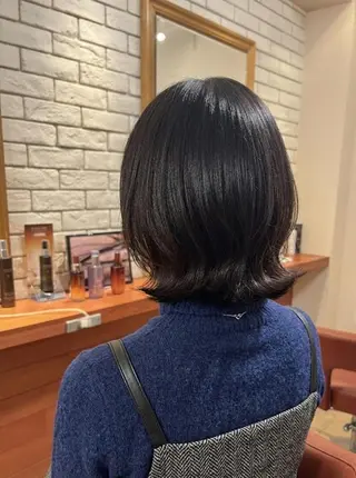 ミディアム flencia 丸 和博|カットのヘアスタイル