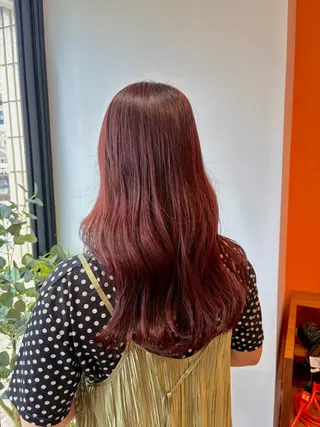 ロング 上島 未緒のヘアスタイル