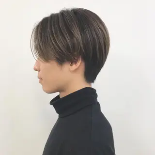 ショート メンズ Bonheur umedaのヘアスタイル