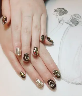 ネイル 平尾駅前/持込み専門 /owlnailのネイルデザイン
