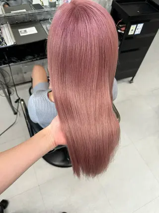 セミロング カラー 🐚🧸 MAKI 🧸🐚のヘアスタイル