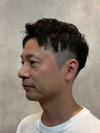 ショート メンズ インフィニィトネオ 澤田のヘアスタイル