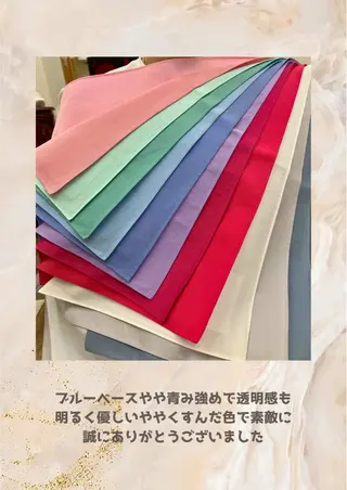 パーソナルカラー診断 自由が丘💐ブルームのその他イメージ