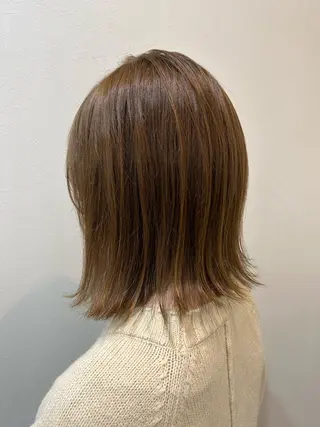ミディアム カラー 🫧はやし かほ🫧のヘアスタイル