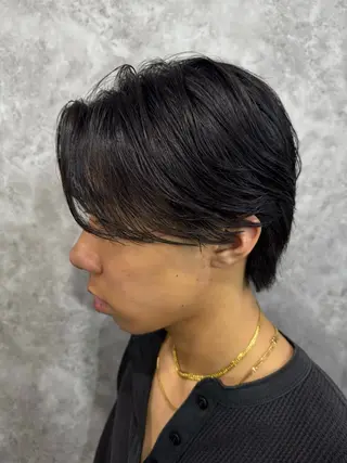 ショート パーマ メンズパーマ特化 店長望月謙二郎のヘアスタイル