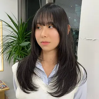 ロング レイヤー/ショート 遠藤光輝のヘアスタイル