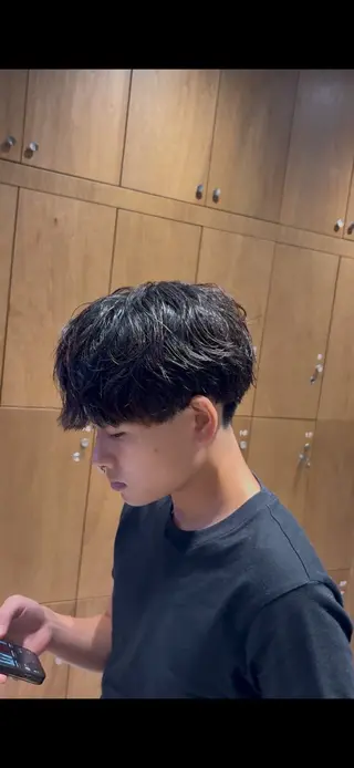 パーマ メンズ fifth 清水睦月のヘアスタイル