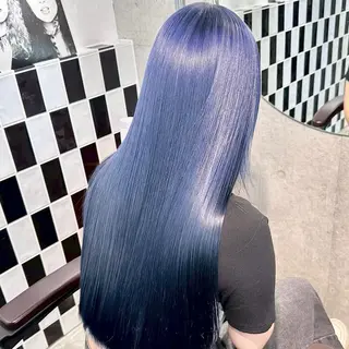 ロング カラー ✨ブリーチカラー× 艶髪SUZU🛼🫧のヘアスタイル