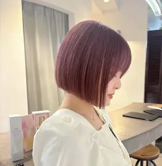 ショート morita yunaのヘアスタイル