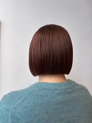 ミディアム みぞぐち じゅりのヘアスタイル