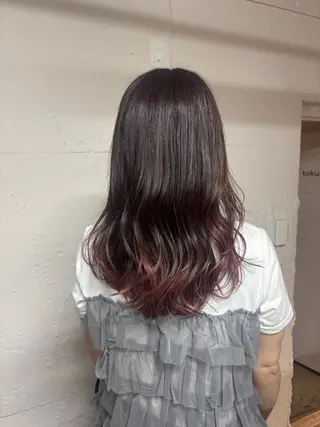 ミディアム カラー 🩵似合わせカット SEIRA🩵のヘアスタイル