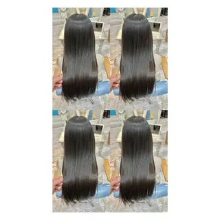 ロング カラー 店長✨レイヤー✖️ 髪質改善✖️韓国ヘアのヘアスタイル