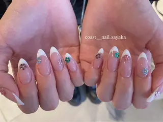 ネイル HOSHI ⭐️辻堂 /藤沢ガーリーネイルのネイルデザイン