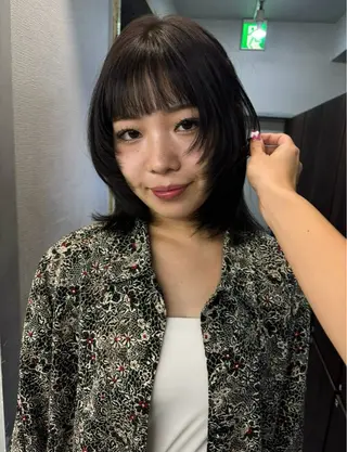 ミディアム カラー 💟Opus // Mizuki🐕のヘアスタイル