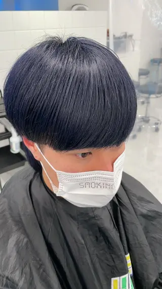 ミディアム カラー パーマ ヘアアレンジ メンズ キッズ メンズ特化美容師 aiの眉毛・アイブロウイメージ