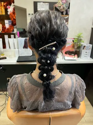 ヘアアレンジ 鍋田 彩歌のマツエク・マツパデザイン