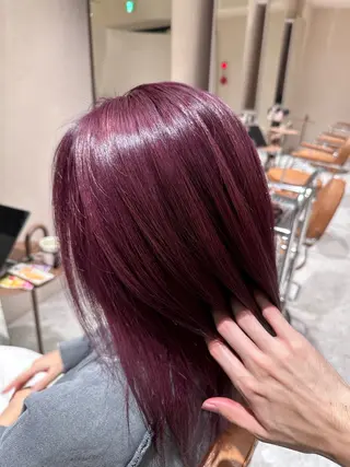 カラー ウルフレイヤー🐺 シュウタのヘアスタイル
