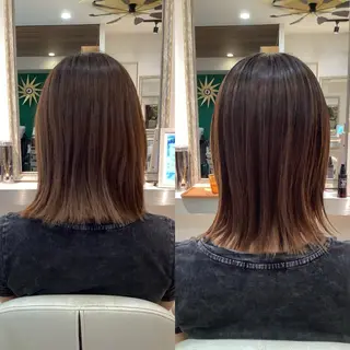 ミディアム hair bonitaのヘアスタイル