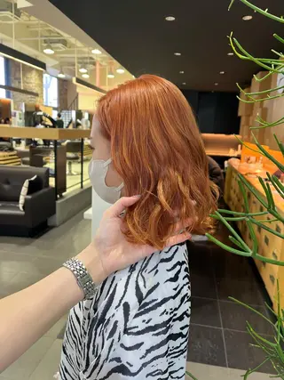 カラー 海外girl🤎 透明感ベージュmaoのヘアスタイル