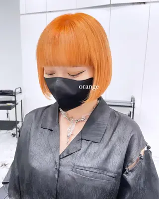 ロング カラー 𝘳𝘺𝘰𝘬𝘢 髪質改善／ブリーチのヘアスタイル