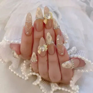 ネイル 波 なみのネイルデザイン