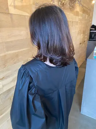 ミディアム 🌼 アユカのヘアスタイル
