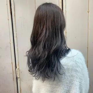 ロング カラー 久保山 友奈のヘアスタイル