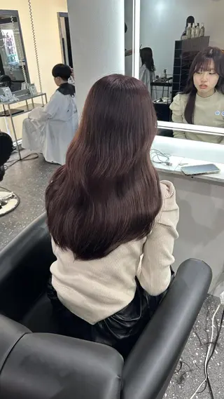 カラー ロング 要プライベートサロン vert🌿マルイ裏のヘアスタイル