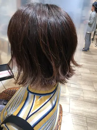 ミディアム カラー 大人パーマ/ メンズ/神田正紀のヘアスタイル