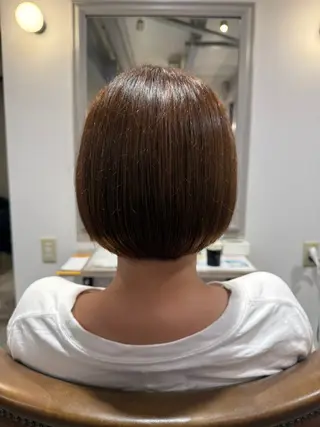 ショート 髪質改善／似合わせ ／芝　圭佑のヘアスタイル