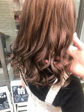 カラー 韓国×髪質改善カラー 💎hinaのヘアスタイル