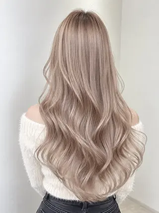 ロング KEISUKE🌼 カラー×エクステのヘアスタイル