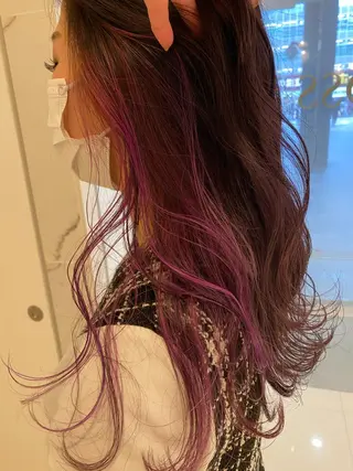 セミロング 🫧ツヤ髪個室美容室 安食茉莉🫧のヘアスタイル