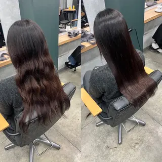 ロング lutia池袋 momoka⠀のヘアスタイル