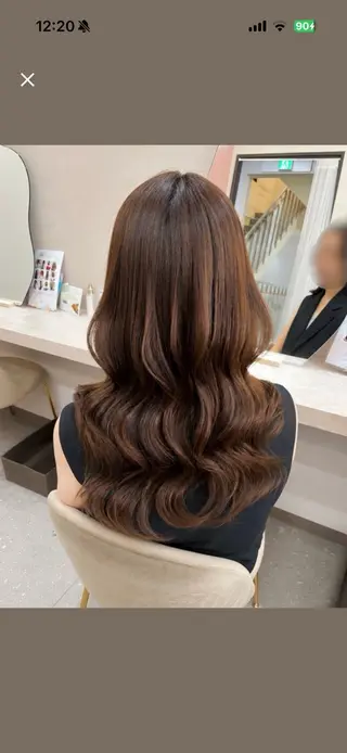 ロング ヘアアレンジ Mila Chisaのヘアスタイル