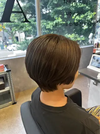 ショート ショート×透明感 仙台\RIKUのヘアスタイル