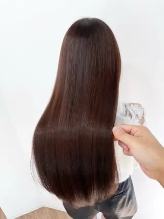 ロング パーマ 渋谷レイヤーカット❌ 縮毛矯正専門/武田涼のヘアスタイル