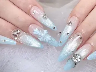 ロング Mika nail salon 池袋のネイルデザイン