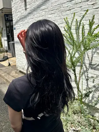 ロング カラー SHO 👻原宿 /艶カラーのヘアスタイル