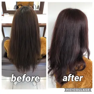 ロング カラー 🫧髪質改善×艶髪 🫧根本泰成🫧のヘアスタイル