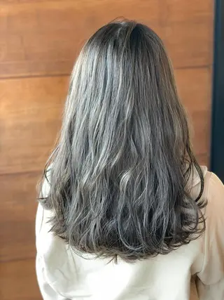 セミロング カラー IORI #韓国ヘア#髪質改善のヘアスタイル