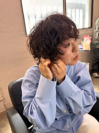 ショート パーマ ボブとパーマの達人 /美容室難民の方是非のヘアスタイル